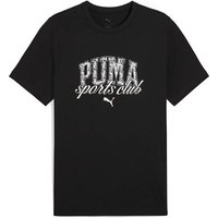 PUMA Herren Shirt CLASS Graphic Tee, Größe S in Schwarz