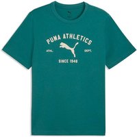 PUMA Herren Shirt CLASS Graphic Tee, Größe XL in Blau