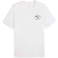 PUMA Herren Shirt CLASS Graphic Tee, Größe M in Weiß