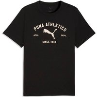 PUMA Herren Shirt CLASS Graphic Tee, Größe M in Schwarz