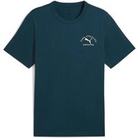 PUMA Herren Shirt CLASS Graphic Tee, Größe M in Blau