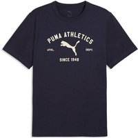 PUMA Herren Shirt CLASS Graphic Tee, Größe M in Schwarz