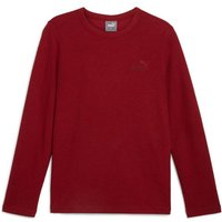 PUMA Herren Shirt ESS ELEVATED Waffle Longsleeve Tee, Größe XXL in Rot