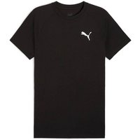 PUMA Herren Shirt EVOSTRIPE Tee, Größe L in Schwarz
