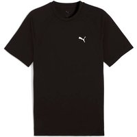 PUMA Herren Shirt EVOSTRIPE Tee, Größe M in Schwarz