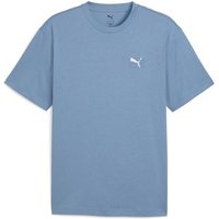 PUMA Herren Shirt GRAPHIC Grid Tee, Größe M in Blau