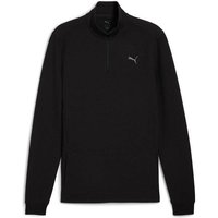 PUMA Herren Shirt M Cloudspun 1/4 Zip, Größe XXL in Schwarz
