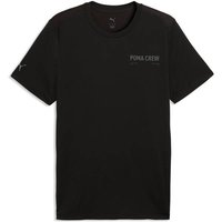 PUMA Herren Shirt M CLOUDSPUN BRANDED TEE, Größe L in Schwarz