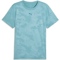 PUMA Herren Shirt M CLOUDSPUN EMBOSS TEE, Größe XL in Blau
