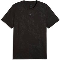 PUMA Herren Shirt M CLOUDSPUN EMBOSSED TEE, Größe XXL in Schwarz