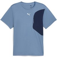 PUMA Herren Shirt M FLEX POCKET TEE, Größe M in Grün