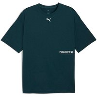 PUMA Herren Shirt M GRAPHIC OVERSIZE TEE, Größe L in Blau
