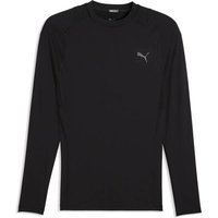 PUMA Herren Shirt M PWRMODE DRYELITE BASE LAYER LS, Größe M in Schwarz