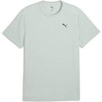 PUMA Herren Shirt M TAD Essential Poly Texture Tee, Größe M in Silber