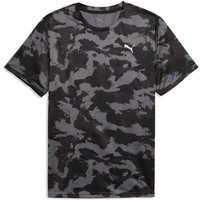PUMA Herren Shirt M TAD ESSENTIALS AOP TEE, Größe XXL in Grau