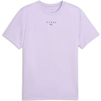 PUMA Herren Shirt M X HYROX POLY GRAPHIC TEE, Größe XXL in Pink