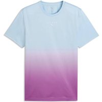 PUMA Herren Shirt M X HYROX POLY GRAPHIC TEE, Größe XL in Blau