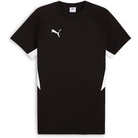 PUMA Herren Shirt teamEVOSTRIPE Tee, Größe S in Schwarz