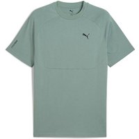 PUMA Herren Shirt TECH Tee, Größe XXL in Grün