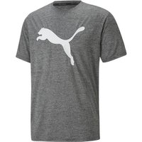 PUMA Herren Shirt TRAIN FAV HEATHER CAT TEE, Größe L in Schwarz