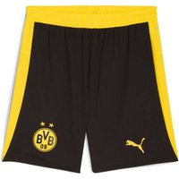 PUMA Herren Shorts BVB Shorts Replica w/ blocking, Größe M in Schwarz
