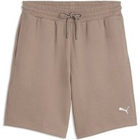 PUMA Herren Shorts ESS ELEVATED Relaxed Material Shorts 8, Größe XXL in Grau