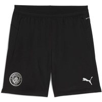 PUMA Herren Shorts MCFC Training Shorts w/ pockets, Größe M in Schwarz
