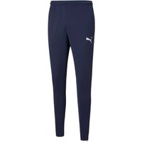 PUMA Herren Sporthose teamRISE Poly Training Pan, Größe M in Blau