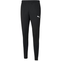 PUMA Herren Sporthose teamRISE Poly Training Pan, Größe S in Schwarz