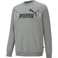 PUMA Herren Sweatshirt ESS Big Logo Crew TR, Größe S in Grau