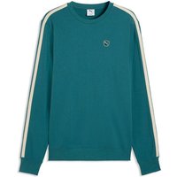 PUMA Herren Sweatshirt ESS ELEVATED Crew TR, Größe L in Blau
