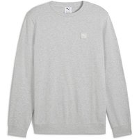 PUMA Herren Sweatshirt ESS ELEVATED Crew TR, Größe XL in Grau