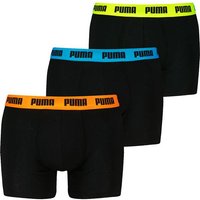 PUMA Herren Unterhose EVERYDAY BOXER 3P, Größe L in Schwarz