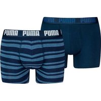 PUMA Herren Unterhose EVERYDAY HERITAGE STRIPE, Größe S in Blau