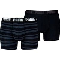 PUMA Herren Unterhose EVERYDAY HERITAGE STRIPE, Größe XL in Schwarz