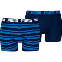 PUMA Herren Unterhose EVERYDAY HERITAGE STRIPE, Größe L in Blau