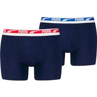 PUMA Herren Unterhose EVERYDAY MULTI LOGO BOXER, Größe L in Blau