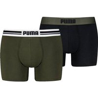 PUMA Herren Unterhose EVERYDAY PLACED LOGO BOXER 2P, Größe XL in Blau