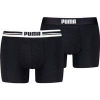 PUMA Herren Unterhose EVERYDAY PLACED LOGO BOXER 2P, Größe XL in Schwarz