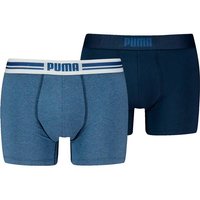 PUMA Herren Unterhose EVERYDAY PLACED LOGO BOXER 2P, Größe XL in Blau