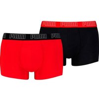 PUMA Herren Unterhose EVERYDAY TRUNK 2P, Größe S in Rot