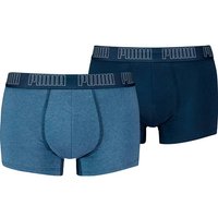 PUMA Herren Unterhose EVERYDAY TRUNK 2P, Größe M in Blau