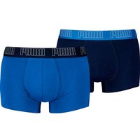 PUMA Herren Unterhose EVERYDAY TRUNK 2P, Größe M in Blau