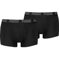 PUMA Herren Unterhose EVERYDAY TRUNK 2P, Größe M in Schwarz