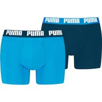 PUMA Herren Unterhose MEN EVERYDAY BASIC BOXER 2P, Größe XL in Blau