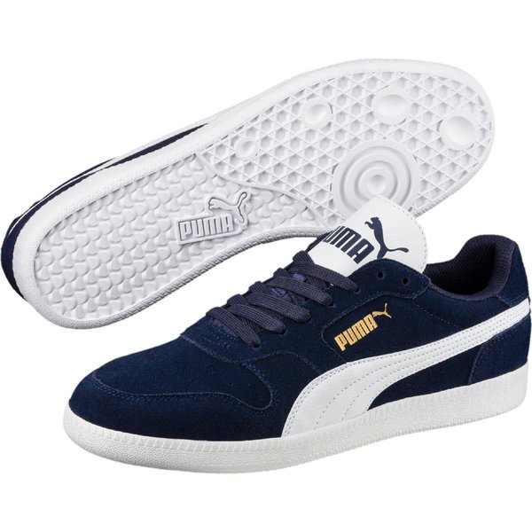 PUMA ICRA TRAINER SD Sneaker aus Leder, atmungsaktiv, mit SOFTFOAM+ Dämpfung