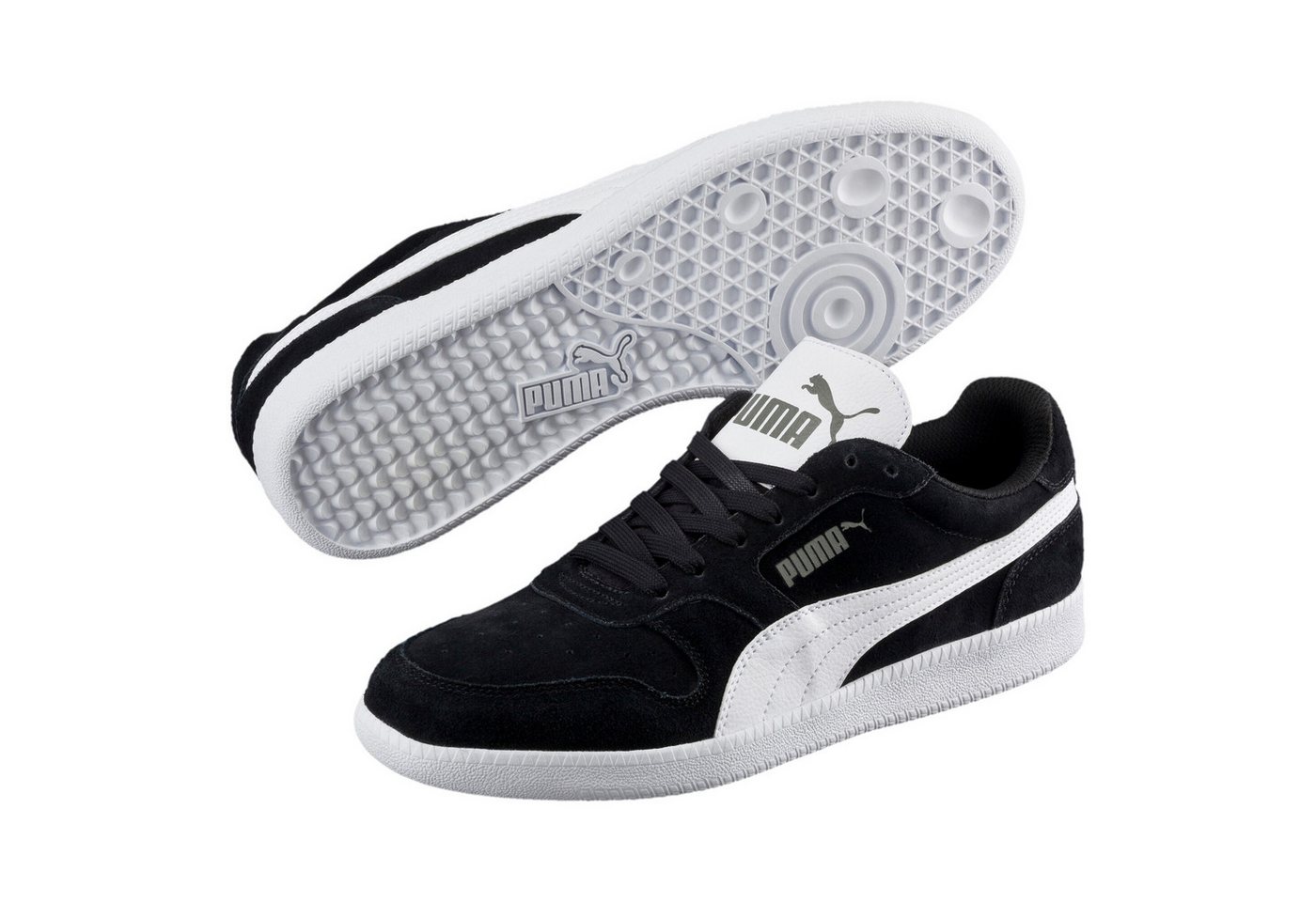 PUMA ICRA TRAINER SD Sneaker aus Leder, atmungsaktiv, mit SOFTFOAM+ Dämpfung – Bild 3 von 5