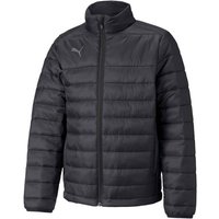 PUMA Kinder Blouson teamLIGA Light Jacket Jr, Größe 140 in Grau