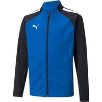 PUMA Kinder Blouson teamLIGA Training Jacket J, Größe 176 in Blau
