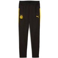 PUMA Kinder Fanhose BVB Training Pants w/ pockets Jr, Größe 164 in Schwarz